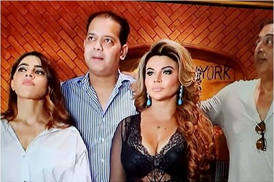 Rakhi Sawant Hosts Bash for Bigg Boss 14 Co-contestants, See Pics