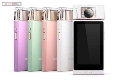Sony unveils new perfume bottle-shaped selfie camera
