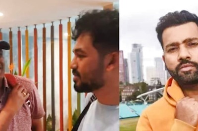 Watch: Fan Mistakes Music Composer Hip Hop Aadhi For Rohit Sharma At Sydney Airport