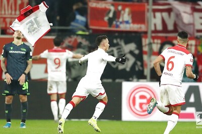 Fortuna Dusseldorf Score Late to Register First Bundesliga Win Since November