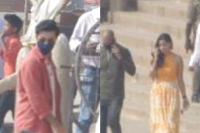 Lovebirds Alia Bhatt and Ranbir Kapoor Clicked at Varanasi Ghat Shooting for Brahmastra, See Pics