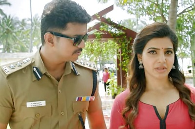 Watch: Ilayathalapathy Vijay's cop act is impressive in 'Theri'