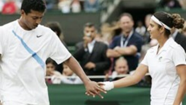 Sania, Mahesh lose in mixed doubles