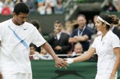 Sania, Mahesh lose in mixed doubles