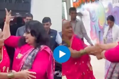 80-year-old Woman Goes To Watch Baipan Bhari Deva, Dances With Actress Sukanya Mone