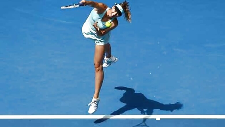 Sharapova thrashes Hantuchova at Open GDF Suez
