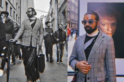 Kolkata Man in Saree, Bindi is the Desi Representation We Needed in Milan Streets