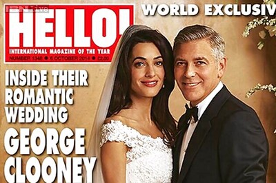 Don't miss: George Clooney and Amal Alamuddin look adorable in first pictures of their wedding