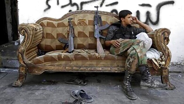 Online videos showcase Syrian rebels' foreign weaponry