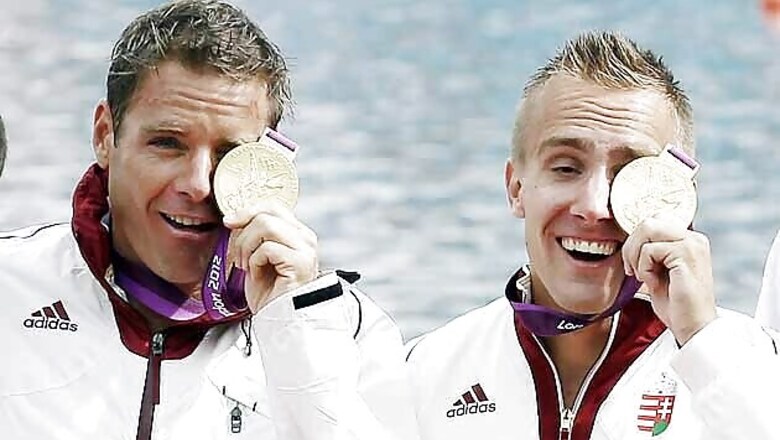 Olympics: Hungary win gold in men's K-2 1000m