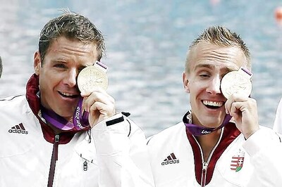 Olympics: Hungary win gold in men's K-2 1000m