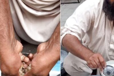 Watch: Man Sells Unhygienic Food On Road In Peshawar