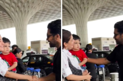 Maattrraan Reunion: Kajal Aggarwal And Suriya Bump Into Each Other At Airport