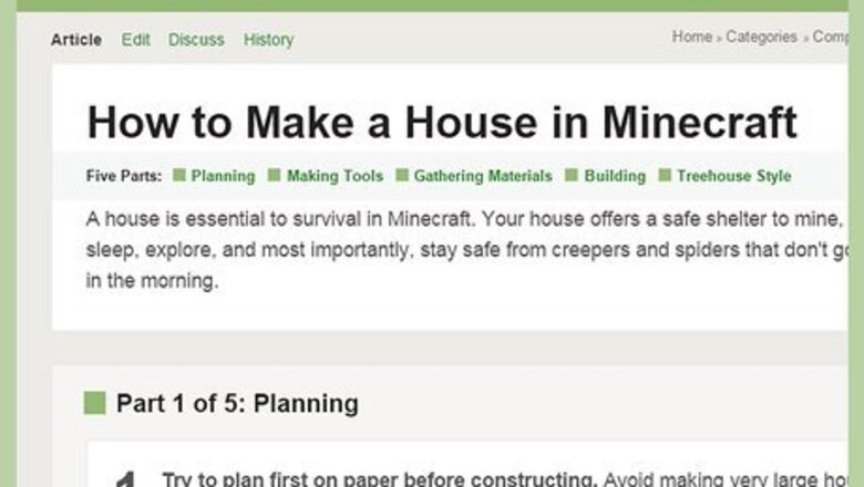 How to Find Building Ideas for Minecraft