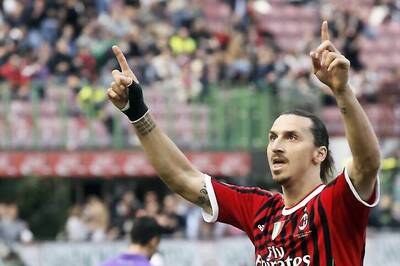 Not Just a Mascot: Zlatan Ibrahimovic Off the Mark in AC Milan Friendly