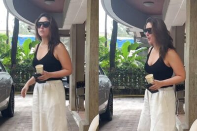 Kareena Kapoor Looks Effortlessly Glam In Shades Of Black And White; Kick Starts Tuesday With Coffee