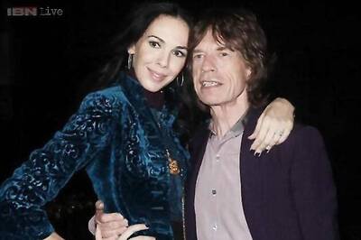 Mick Jagger's girlfriend and designer L'Wren Scott found hanging from a scarf