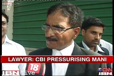 Ishrat Jahan case: Mani's lawyer claims CBI forced him to quit