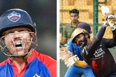 IPL 2023: DC Skipper David Warner Hurls a Mouthful at RCB's Dinesh Karthik For Obstructing The Field