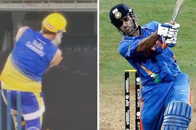 When Nostalgia Hits! CSK Posts Perfect Video of MS Dhoni Recreating 2011 World Cup-winning Six
