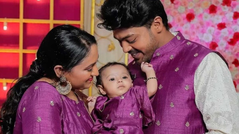 Sundara Manamadhe Bharli Team Graces Naming Ceremony Of Hrishikesh Shelar's Baby