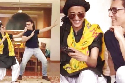 Aamir Khan Flaunts His Bhangra Steps With Influencer Ruhee Dosani, Celebrates Baisakhi; Watch Video