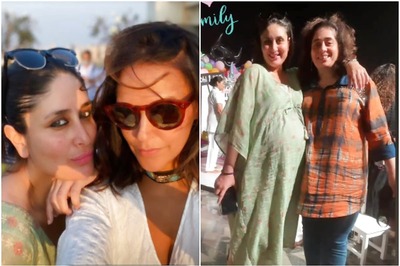 Kareena Kapoor Makes a Glowing Mommy-to-be at Yash and Roohi Johar's Birthday Bash, See Pics
