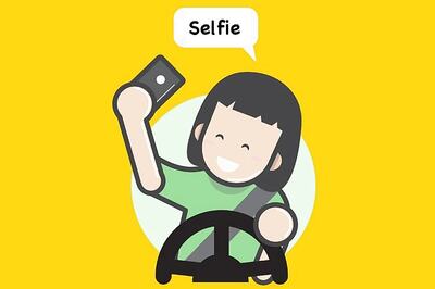7 out of 10 people use smartphones while driving - not only for calls, but for selfies too