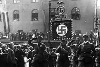 Controversy over swastikas carved on UK building