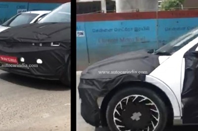 Hyundai IONIQ 5 Electric SUV Spotted Testing in India