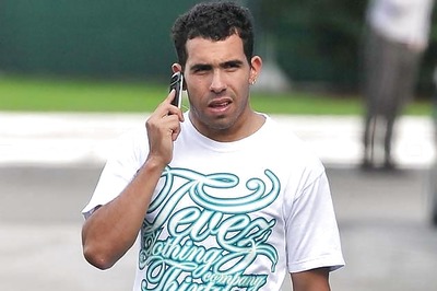 Tevez appeals Man City six-week wage fine