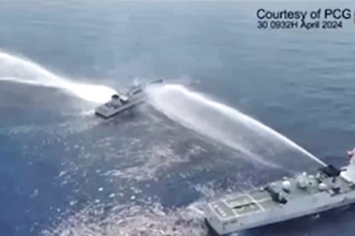 Watch: Philippines Says China Coast Guard Used Water Cannon On Its Vessels
