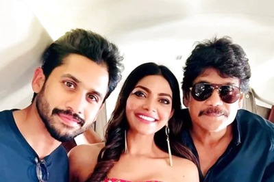 Bangarraju Stars Naga Chaitanya and Nagarjuna's Uber-cool Selfie With Lahari Shari Goes Viral