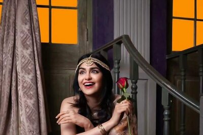In Pics: Actress Adah Sharma's Teary-eyed Photoshoot In Banarsi Silk Saree