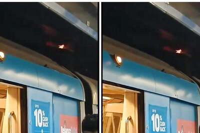 Fire Breaks Out At Rajiv Chowk Metro Station In Delhi