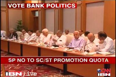 Respite for UPA as Cabinet clears SC/ST Quota Bill