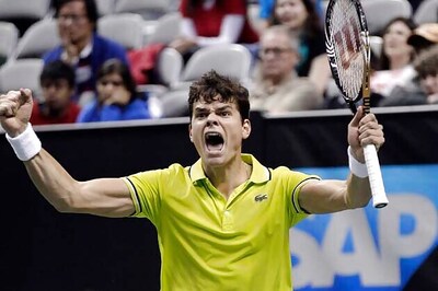 Raonic overcomes Istomin to win SAP Open