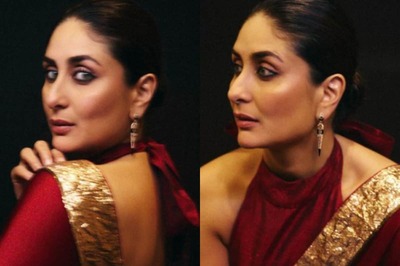 Kareena Kapoor Khan Looks Radiating In A Red Saree, Fans Say 'There's No One Like You Bebo'