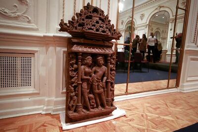 Stolen 15th Century Sculptures of Lord Ram, Sita and Lakshman Back to India from UK After 40 Years