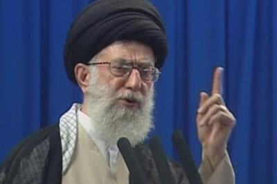 Iran's top leader addresses nation, praises polls