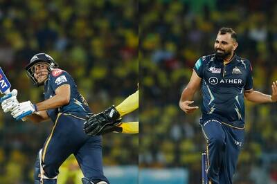 IPL 2023: Shubman Gill Reduces Faf du Plessis' Lead in Orange Cap Race, Mohammed Shami Rules Purple Cap Tally