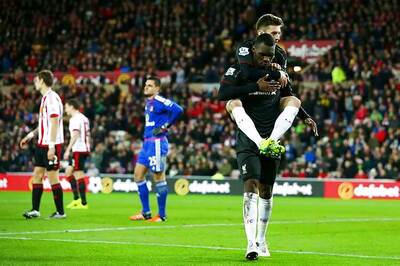 Christian Benteke scores as Liverpool beat Sunderland 1-0 in Premier League