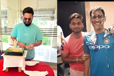 'Aap Toh Ho Nahi Pass..': Rishabh Pant Celebrates MS Dhoni's 42nd Birthday by Cutting Cake at NCA