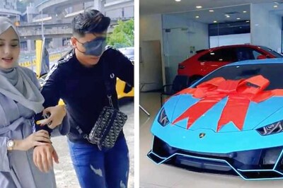 Pregnant Woman Gifts Husband Lamborghini Huracan Supercar - Here's Why