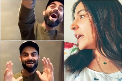 Virat Kohli Left Red-faced as Anushka Sharma Calls Him 'Jhootha' During Instagram Live, Watch Video