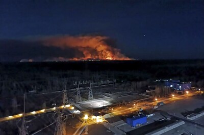 Forest Fires Rage Near Chernobyl Nuclear Plant, Officials Play Down Radiation Threat