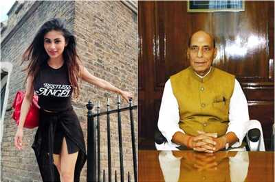Mouni Roy Mistakenly Tags Defence Minister Rajnath Singh in Social Media Post