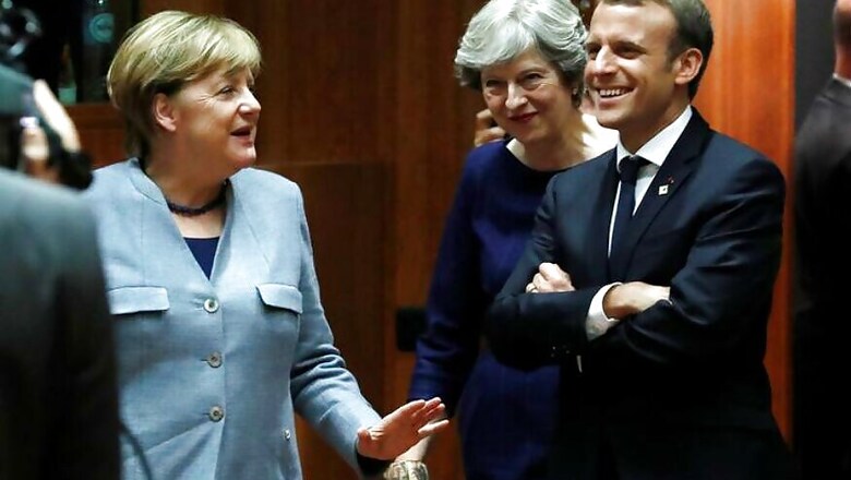 Angela Merkel and Emmanuel Macron Back Spain in Catalan Crisis