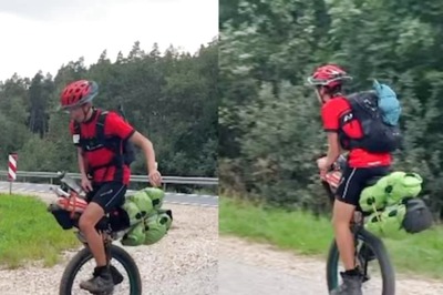 Watch: British Man Embarks On A ‘One Wheel Trip’