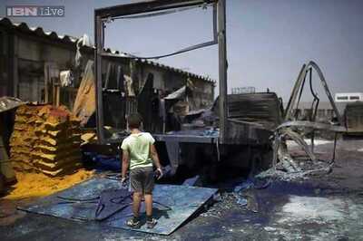 Israel bombs multiple targets in Gaza after rocket attacks